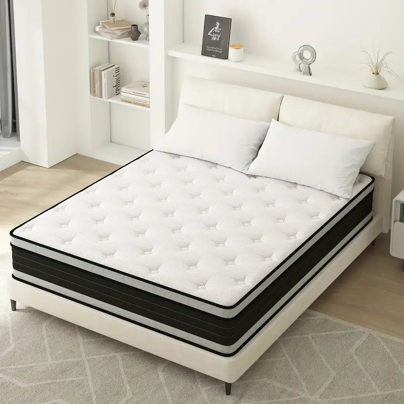 Memory Foam Hybrid Mattress | Innerspring And Memory Foam Mattress, Edge Support